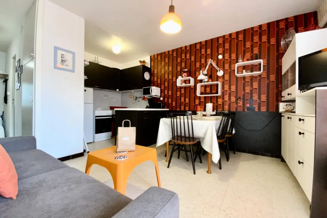 Apartman Les Yuccas T2 parkolóval Le Grau Du Roi