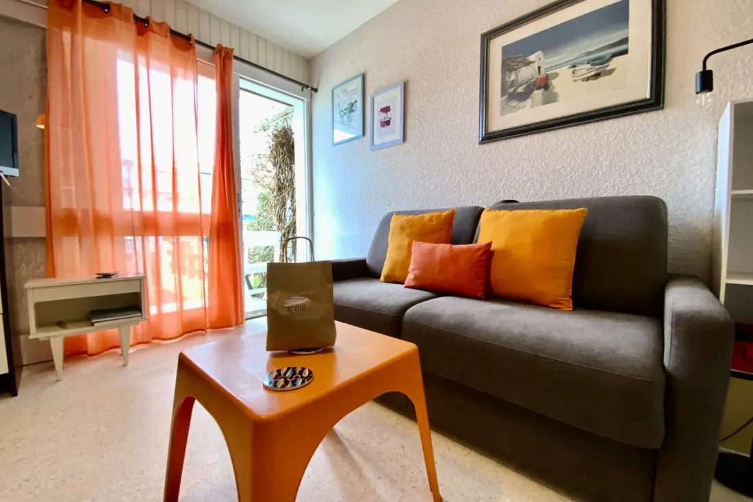 Apartman Les Yuccas T2 parkolóval Le Grau Du Roi