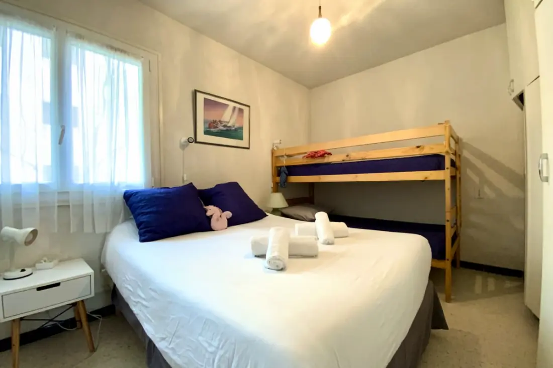 Apartman Les Yuccas T2 parkolóval Le Grau Du Roi