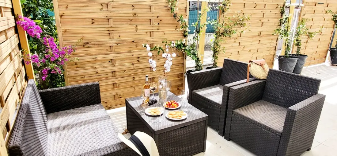 Résidence Domino 1 Superbly felújított - 2 hálószoba - terasz 300m Beach, Shops