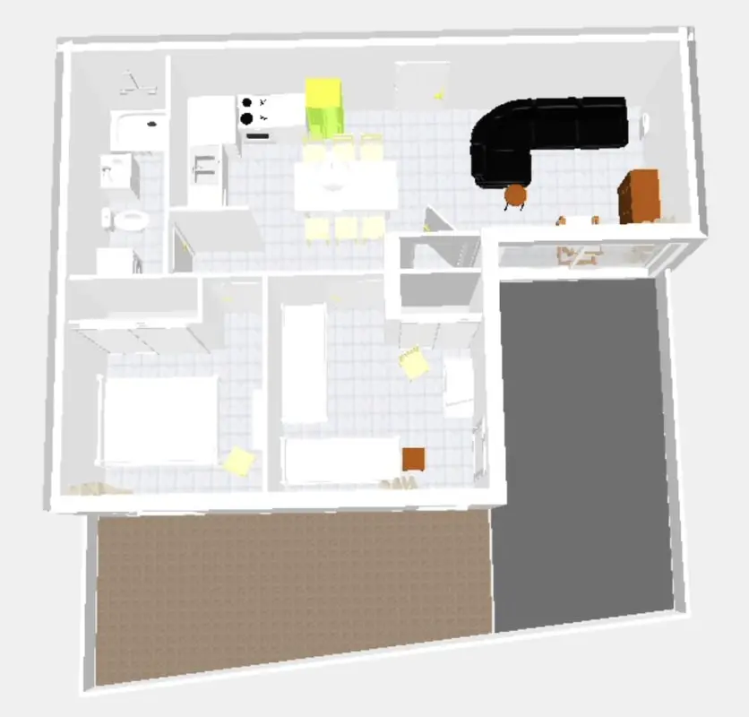 Residence Getaway Au Soleil – T3 Garden in Residence with Direct Access Beach