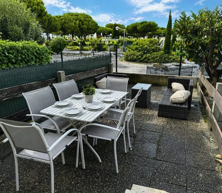 Residence Gardens Du Port B1019 - Studio Rdc, Clim, Loggia, Parkolás, Wi-Fi, úszómedence
