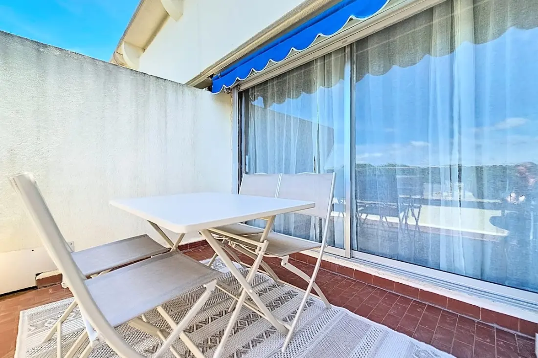 Residence Gardens Du Port D3073 - Studio Clim, Terrace, Parkolás, Wi-Fi, úszómedence