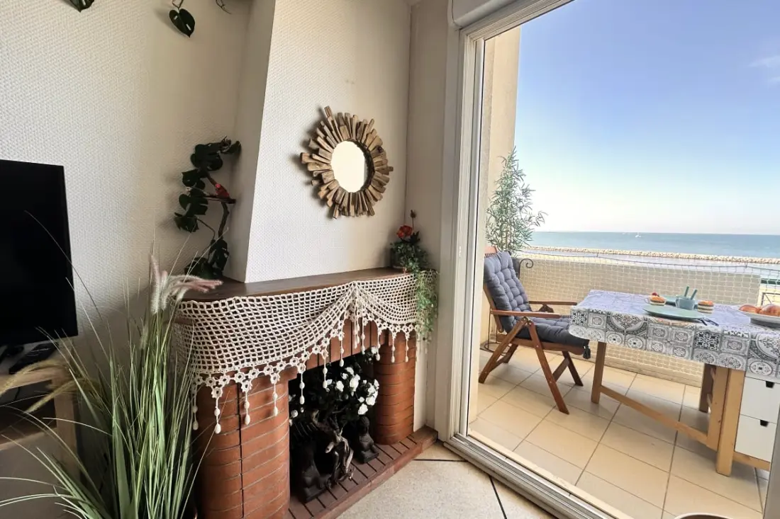 La Croix Du Sud 4 - Duplex apartman Sea View 1. sor terasz