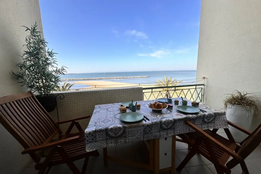 La Croix Du Sud 4 - Duplex apartman Sea View 1. sor terasz