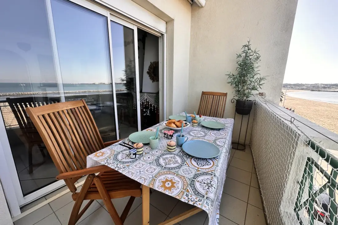La Croix Du Sud 4 - Duplex apartman Sea View 1. sor terasz