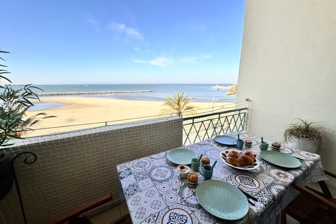 La Croix Du Sud 4 - Duplex apartman Sea View 1. sor terasz