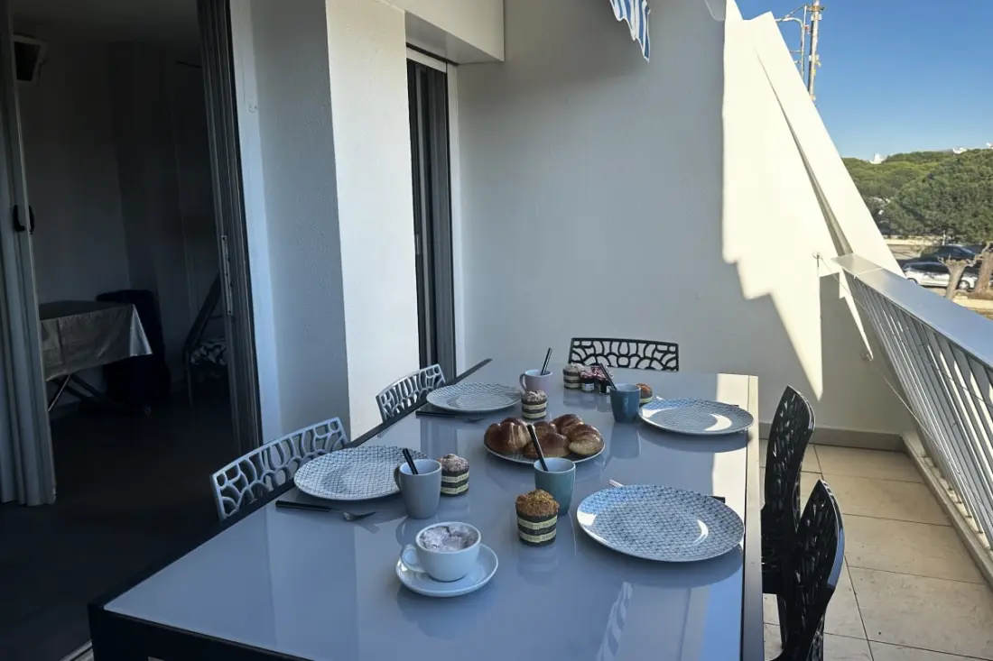 Résidence La Goélette – Apartman Terrace Near Beach Port Camargue