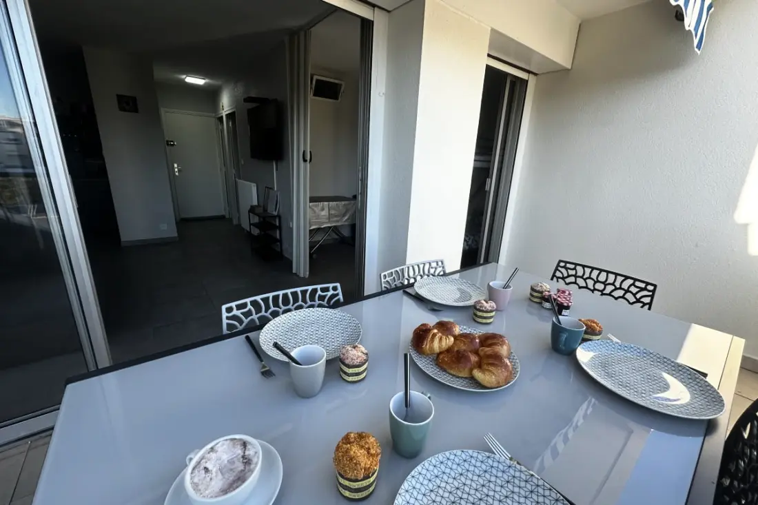 Résidence La Goélette – Apartman Terrace Near Beach Port Camargue