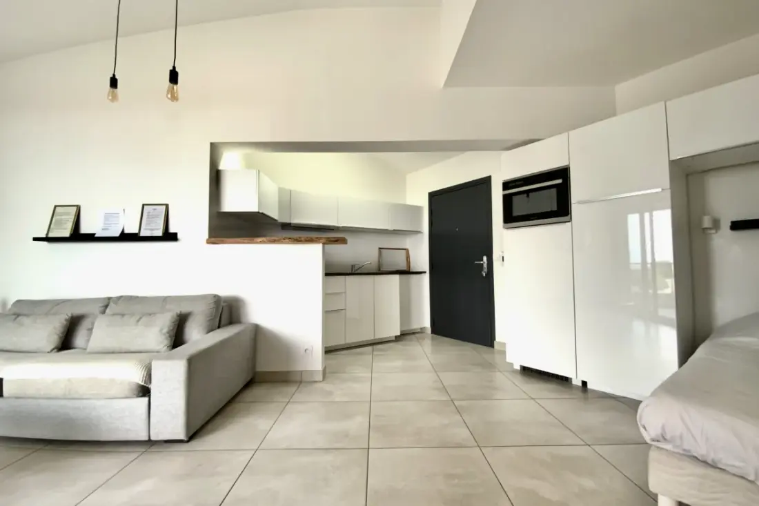 Residence Le Couchant Studio Sea View B401 Residence With Private Access to The Beach