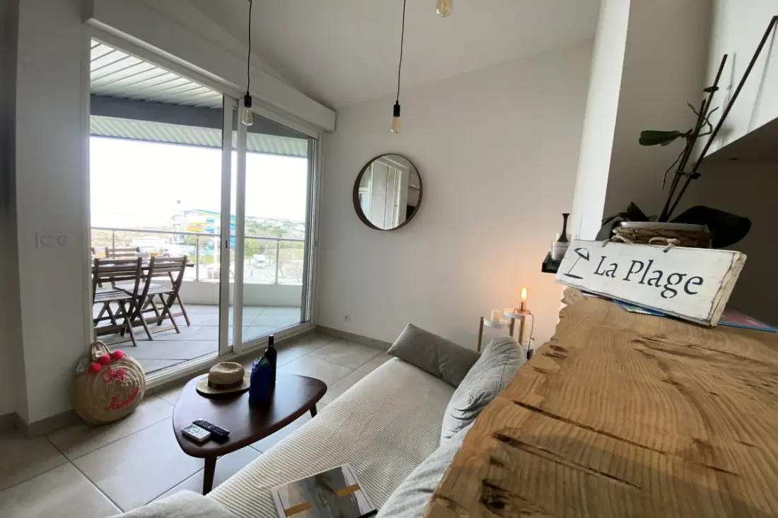 Residence Le Couchant Studio Sea View B401 Residence With Private Access to The Beach