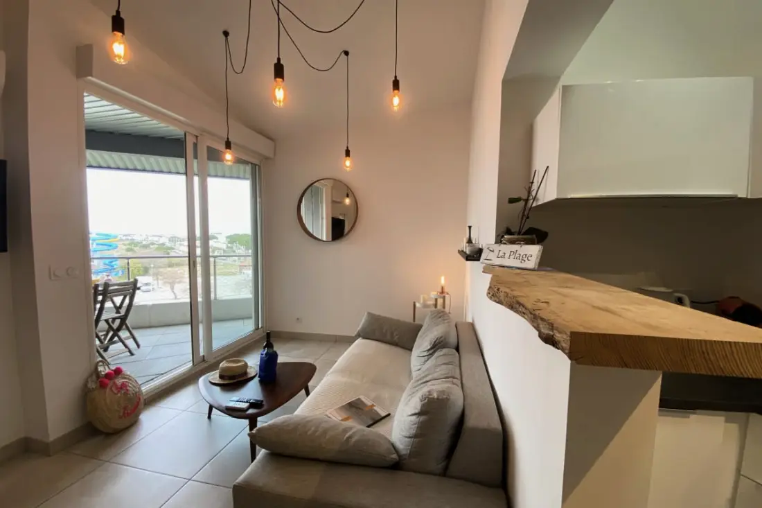 Residence Le Couchant Studio Sea View B401 Residence With Private Access to The Beach