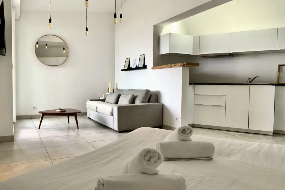 Residence Le Couchant Studio Sea View B401 Residence With Private Access to The Beach