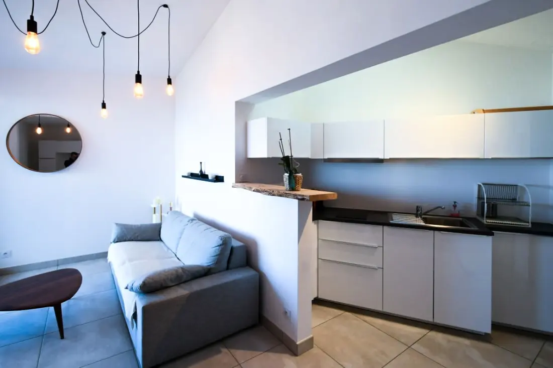 Residence Le Couchant Studio Sea View B401 Residence With Private Access to The Beach