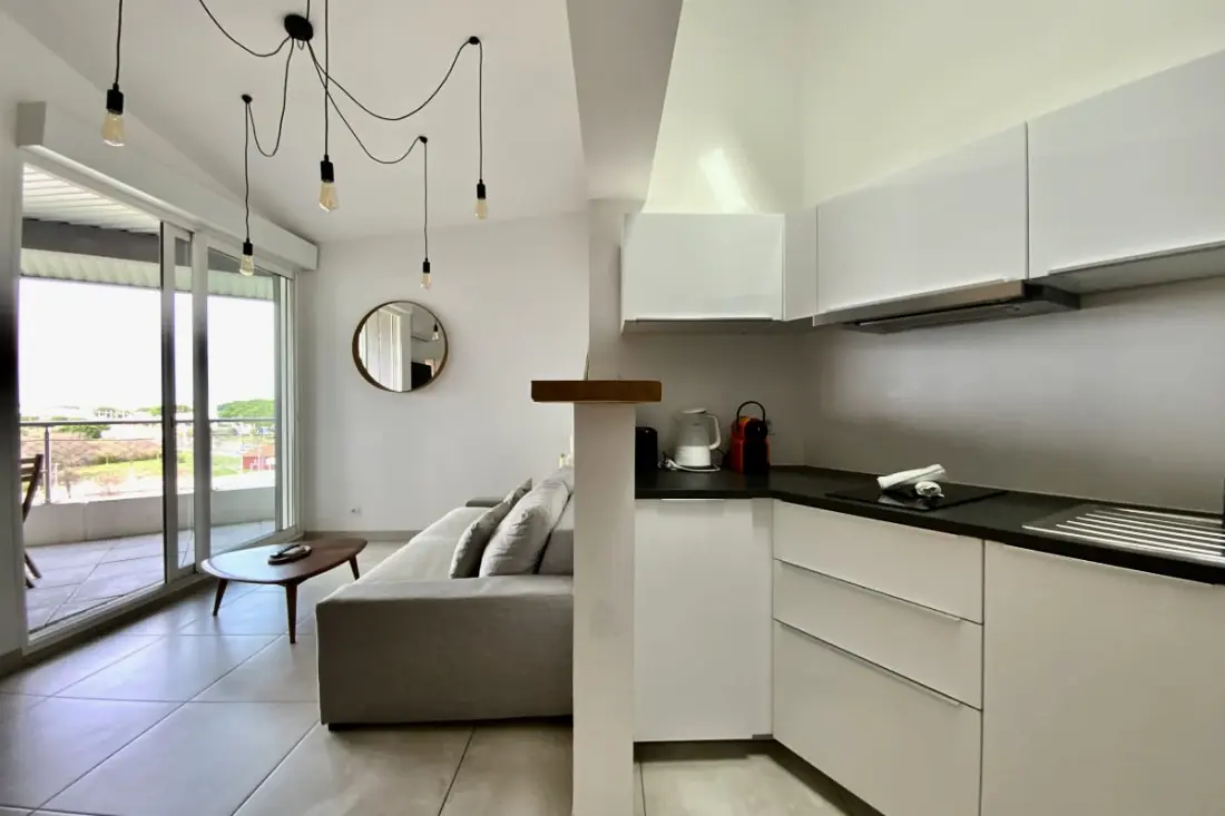 Residence Le Couchant Studio Sea View B401 Residence With Private Access to The Beach