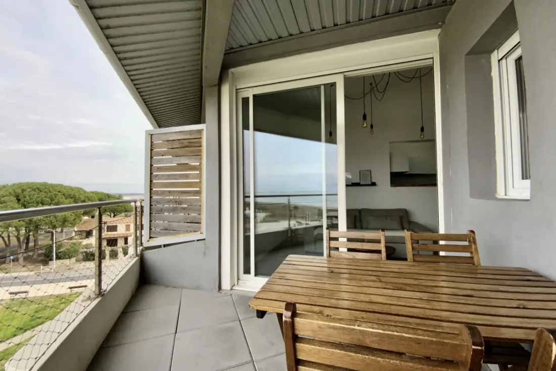 Residence Le Couchant Studio Sea View B401 Residence With Private Access to The Beach
