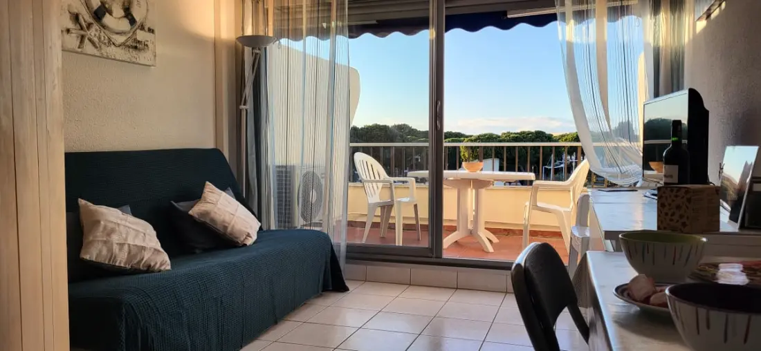 Residence Les Jardins 2 terasz, úszómedence a kikötőben 21 Csillagok★