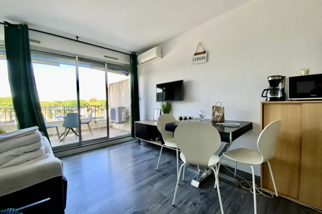 Residence Studio Les Jardins Du Port Camargue, úszási medence 2 lépés a strandtól