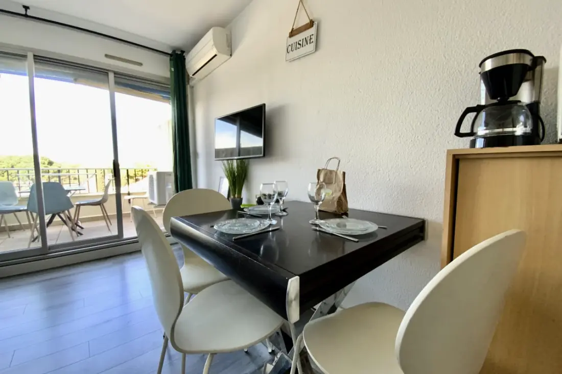 Residence Studio Les Jardins Du Port Camargue, úszási medence 2 lépés a strandtól