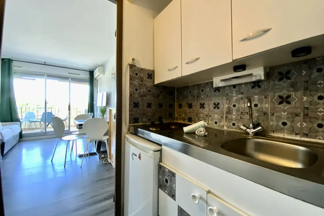 Residence Studio Les Jardins Du Port Camargue, úszási medence 2 lépés a strandtól