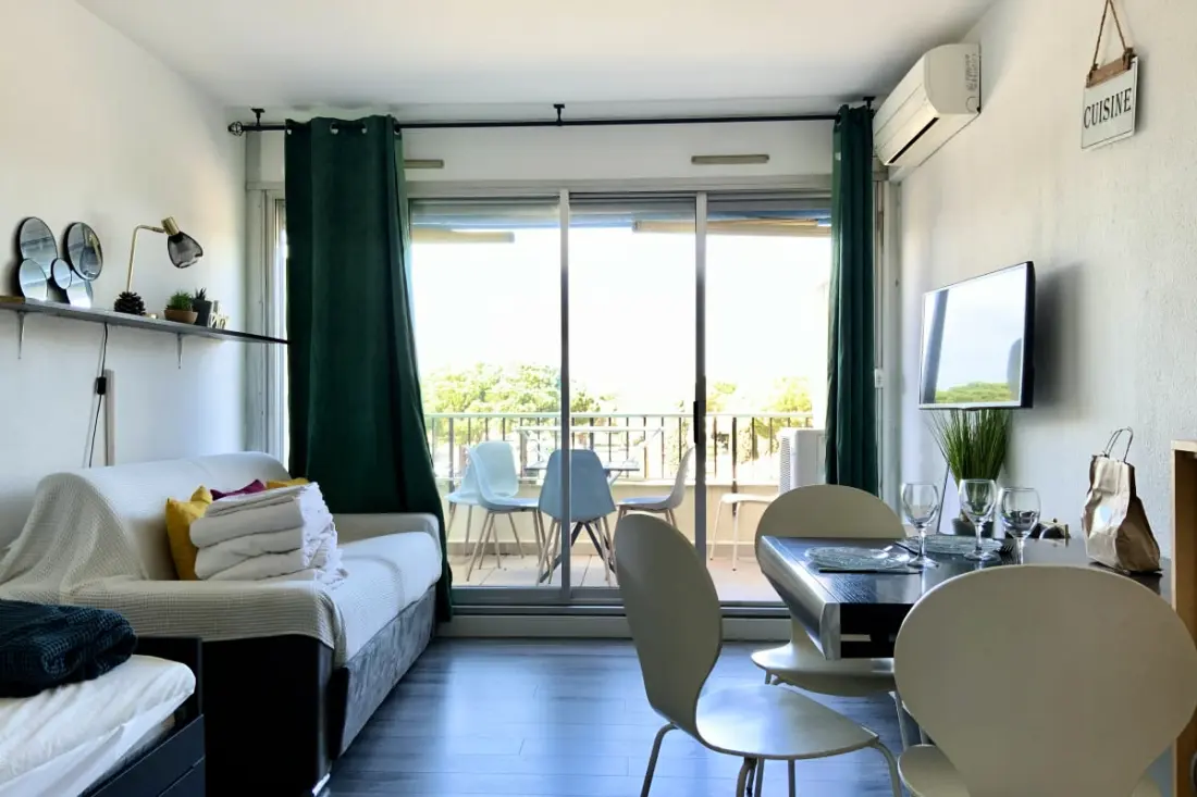 Residence Studio Les Jardins Du Port Camargue, úszási medence 2 lépés a strandtól