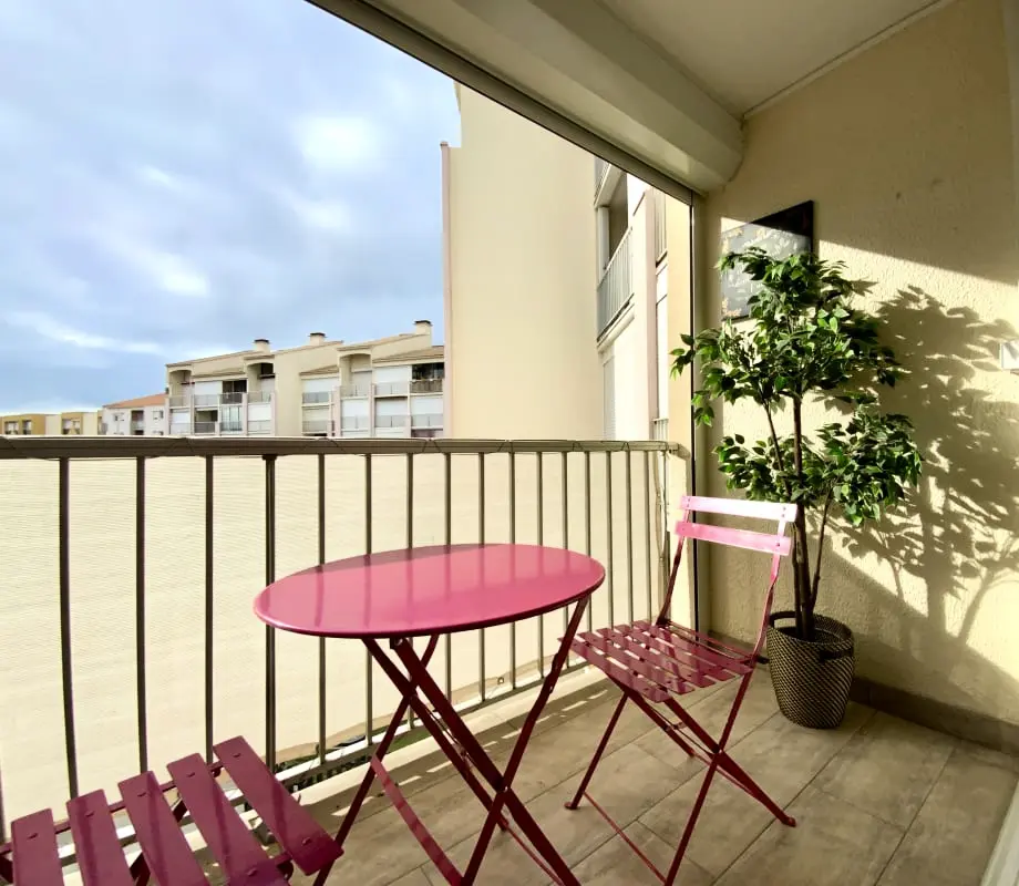 Residence Les Saladelles 1 szoba Air-Conditioned 4 Pers közeli strand minden a lábán