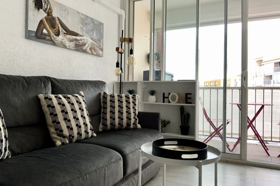 Residence Les Saladelles 1 szoba Air-Conditioned 4 Pers közeli strand minden a lábán
