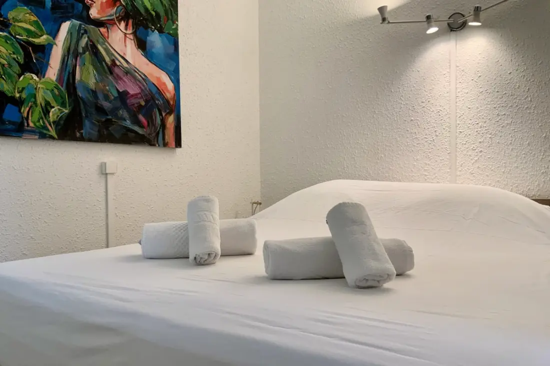 Residence Les Saladelles 1 szoba Air-Conditioned 4 Pers közeli strand minden a lábán