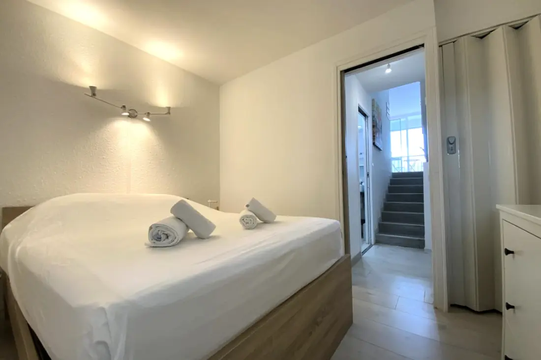 Residence Les Saladelles 1 szoba Air-Conditioned 4 Pers közeli strand minden a lábán