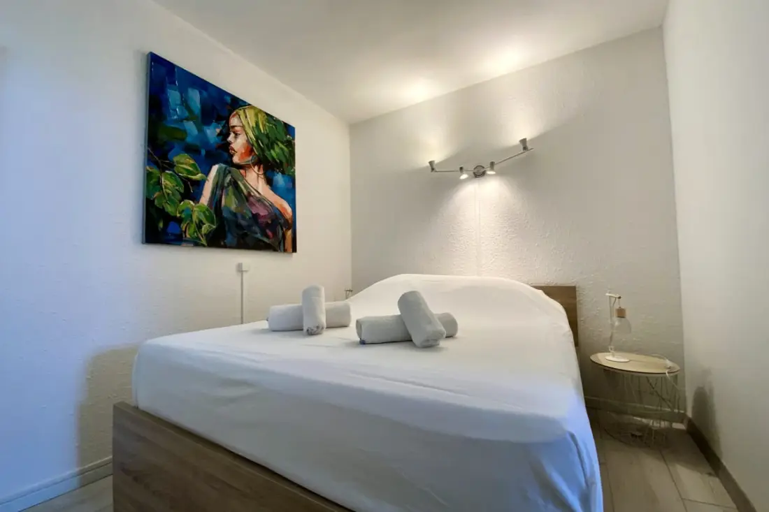 Residence Les Saladelles 1 szoba Air-Conditioned 4 Pers közeli strand minden a lábán