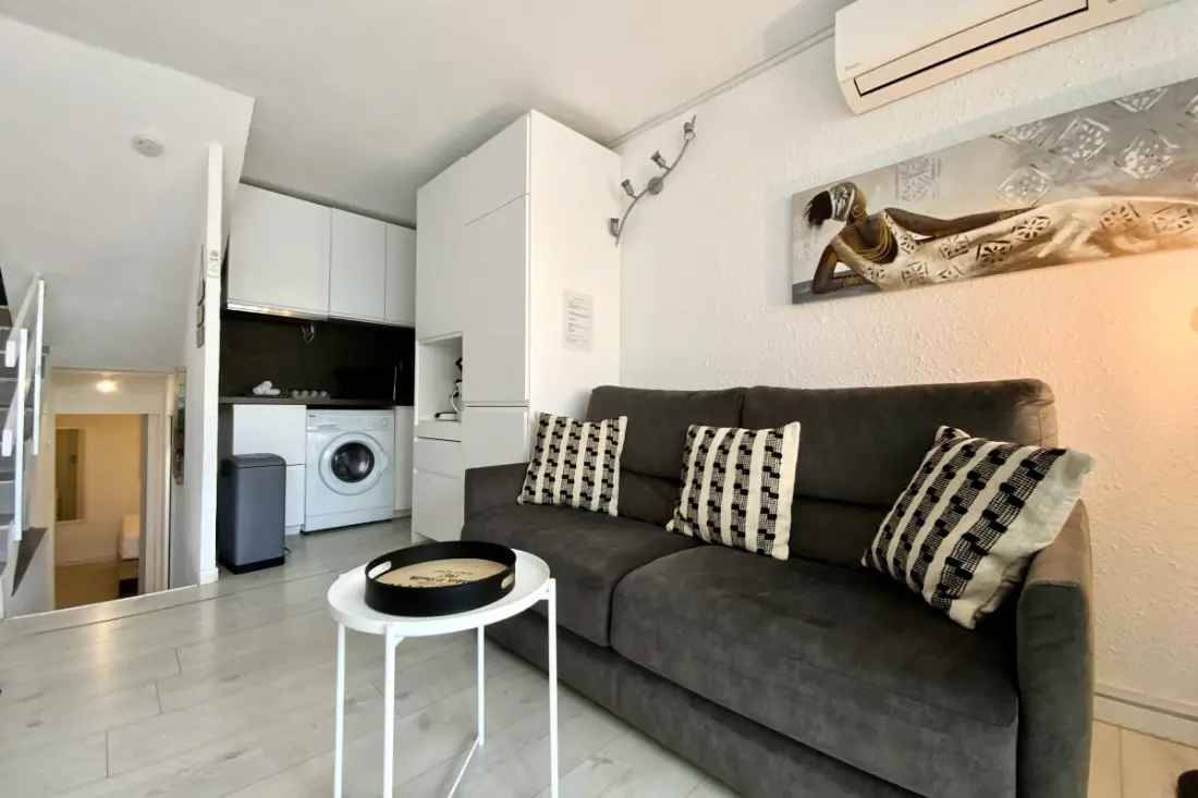 Residence Les Saladelles 1 szoba Air-Conditioned 4 Pers közeli strand minden a lábán