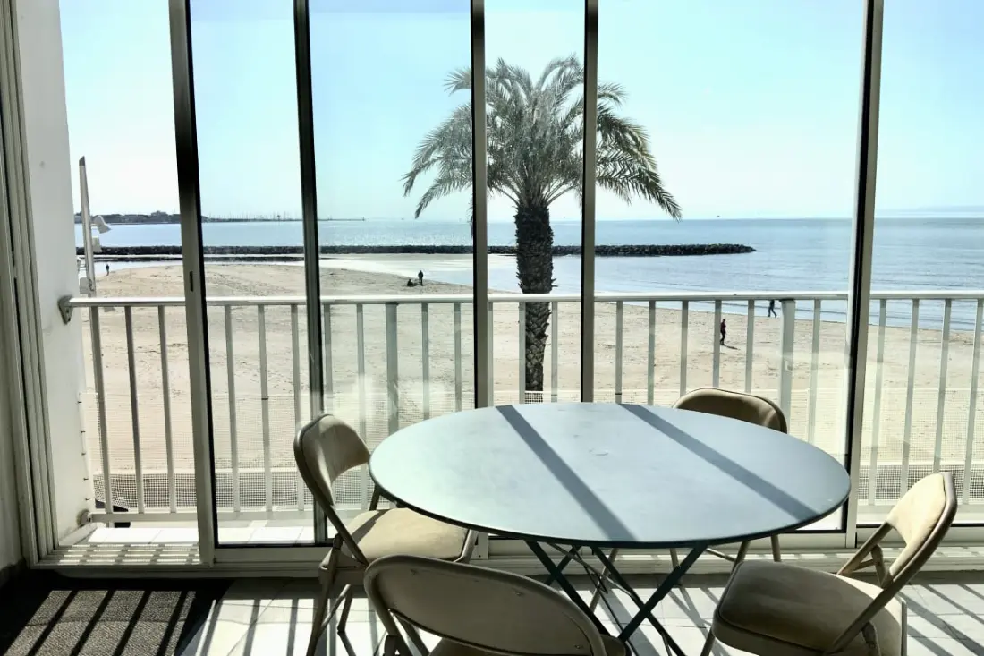 Residence Apartment Mar E Souleu Terrace és Sea View at Grau Du Roi