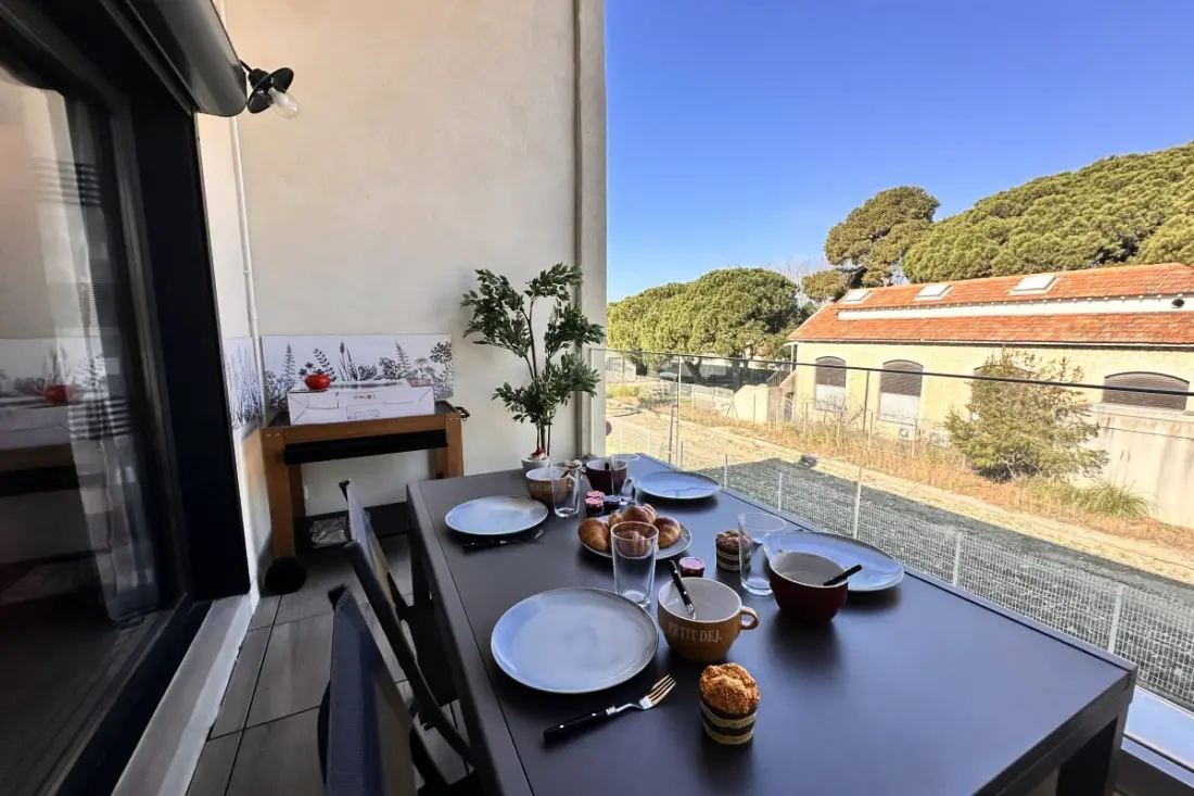 Rezidencia apartman "Le Refuge Du Bord De Mer" Au Grau Du Roi, 100m De La Plage