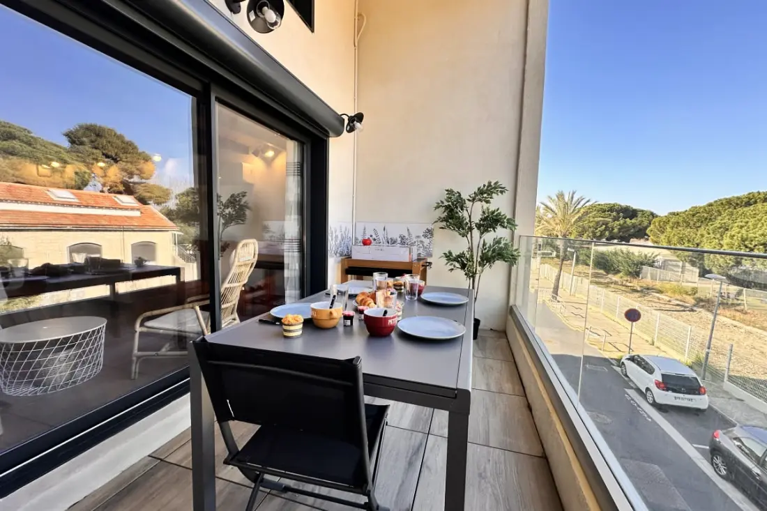 Rezidencia apartman "Le Refuge Du Bord De Mer" Au Grau Du Roi, 100m De La Plage