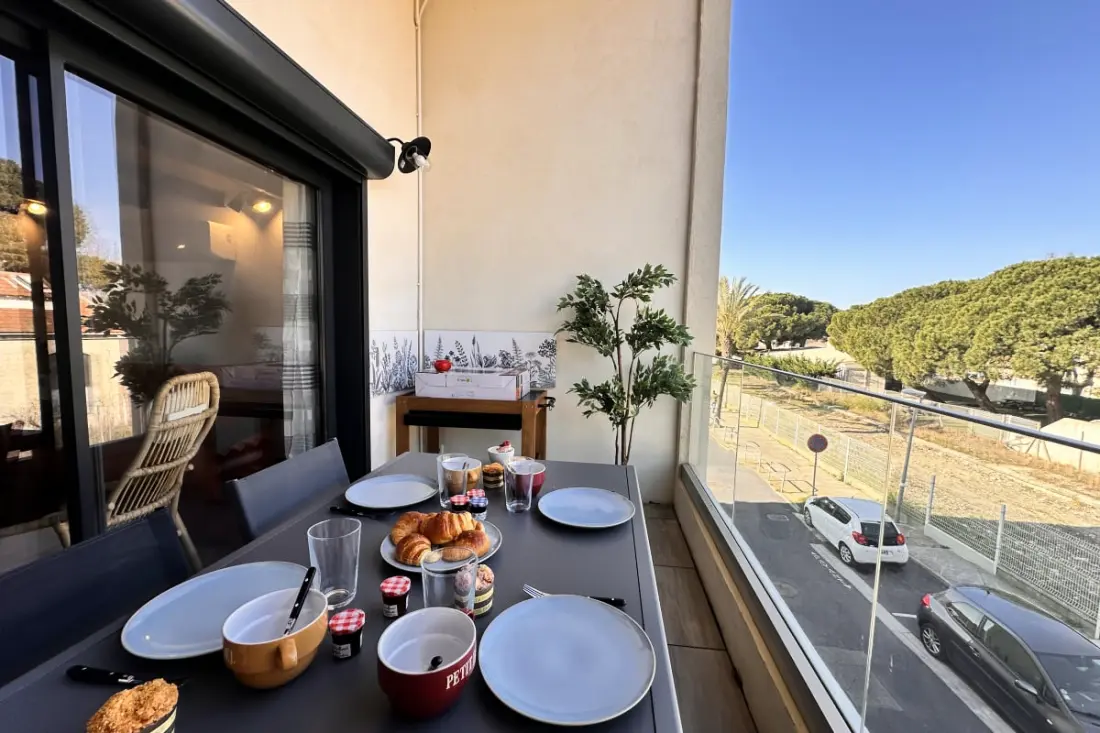 Rezidencia apartman "Le Refuge Du Bord De Mer" Au Grau Du Roi, 100m De La Plage