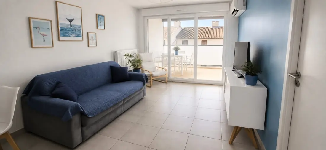 Résidence Résidence Cœur Marin : T2 Climatisé Avec Terrasse Et Parking Proche Plage