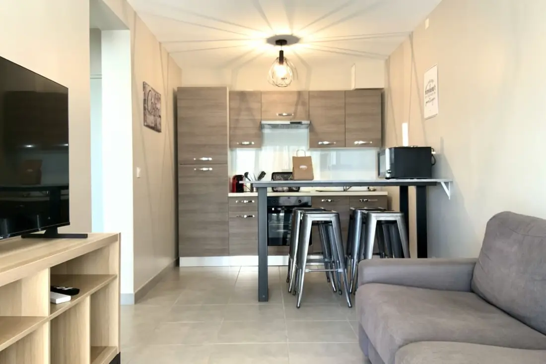 Résidence Rêves Salés Apartment One hálószoba 4 alszik terasz 17m2 Beach