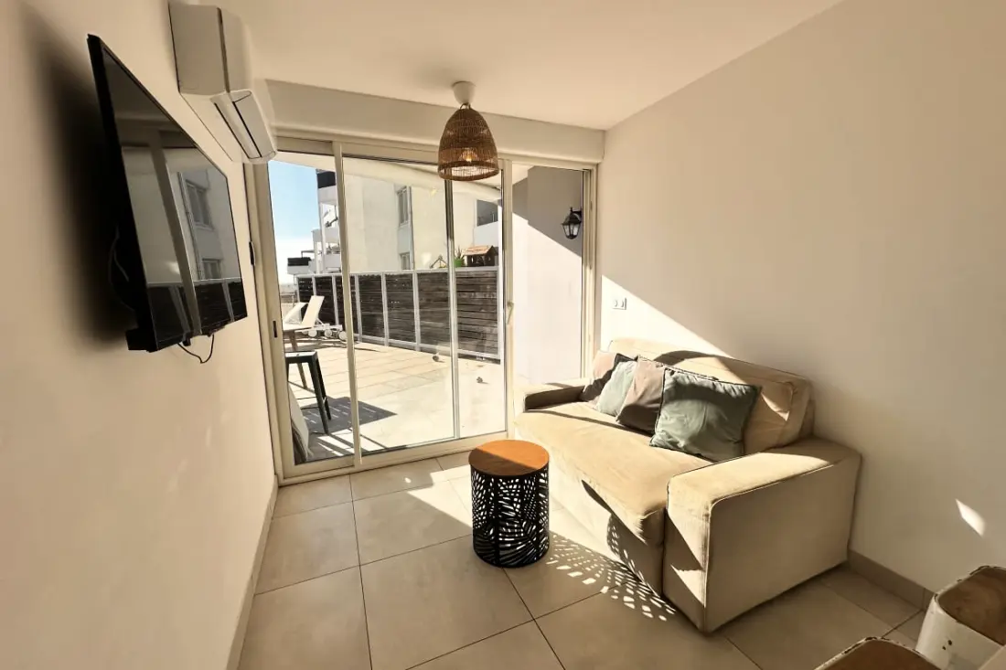 Residence Terrace Sunny: Apartman 1 hálószoba 1 Cabin Sea Terrace