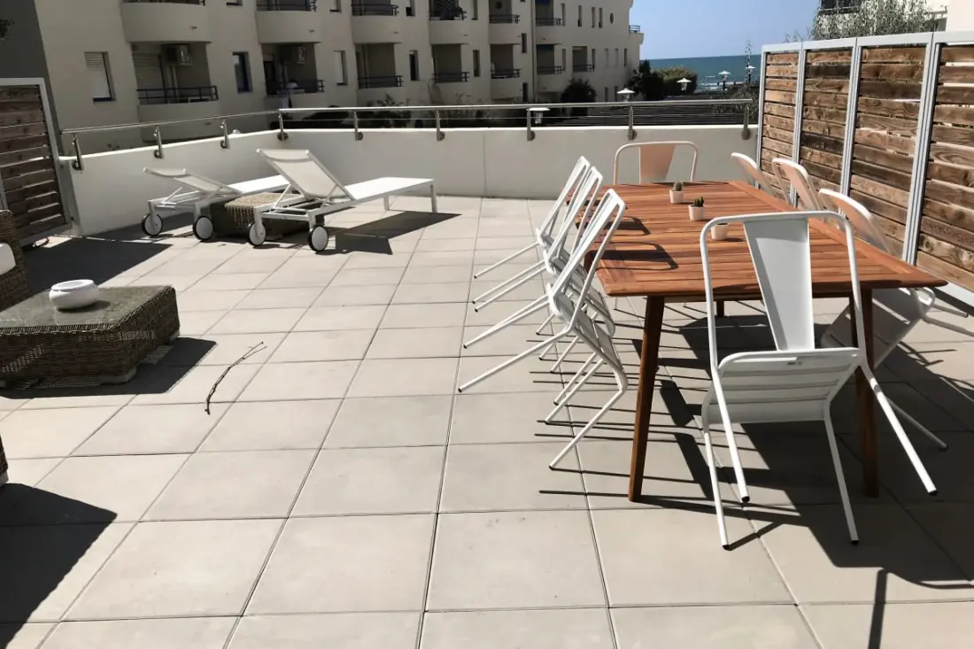 Residence Terrace Sunny: Apartman 1 hálószoba 1 Cabin Sea Terrace