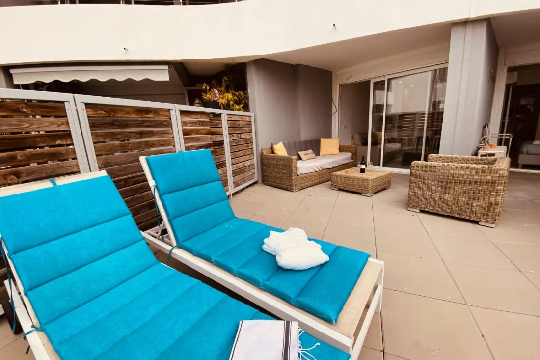 Residence Terrace Sunny: Apartman 1 hálószoba 1 Cabin Sea Terrace