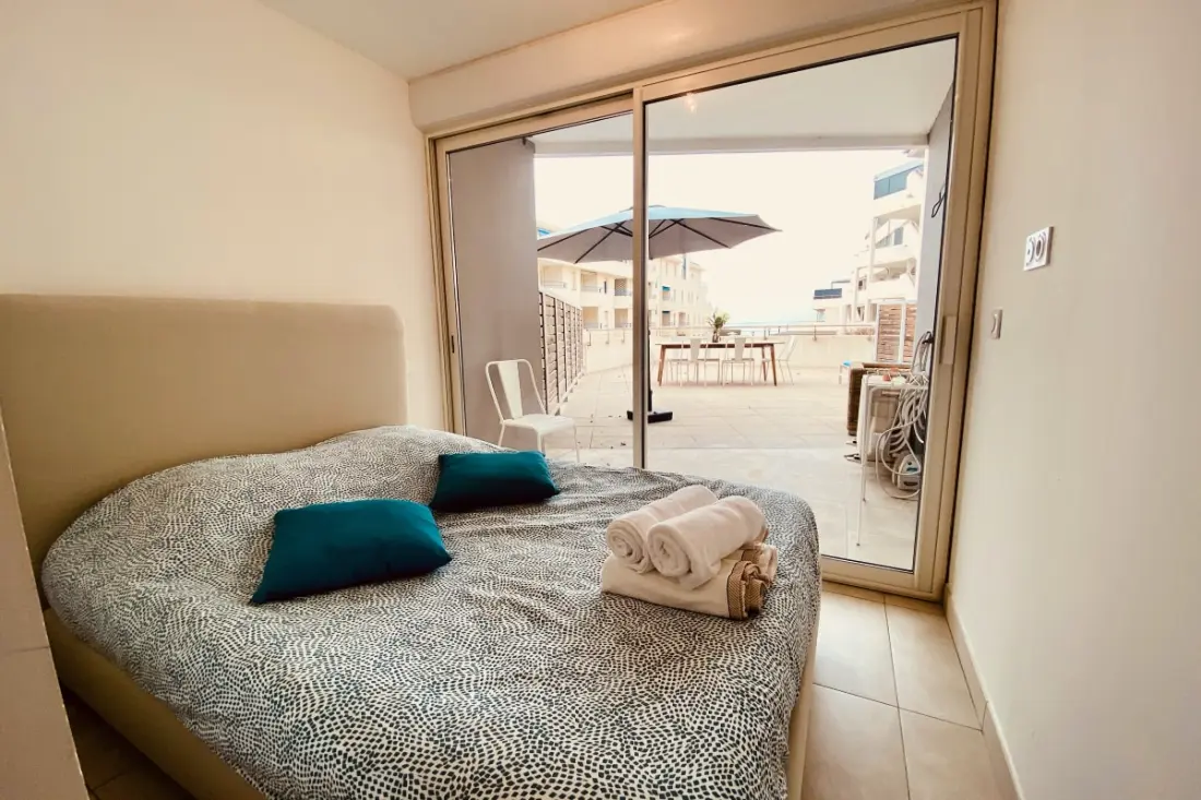 Residence Terrace Sunny: Apartman 1 hálószoba 1 Cabin Sea Terrace