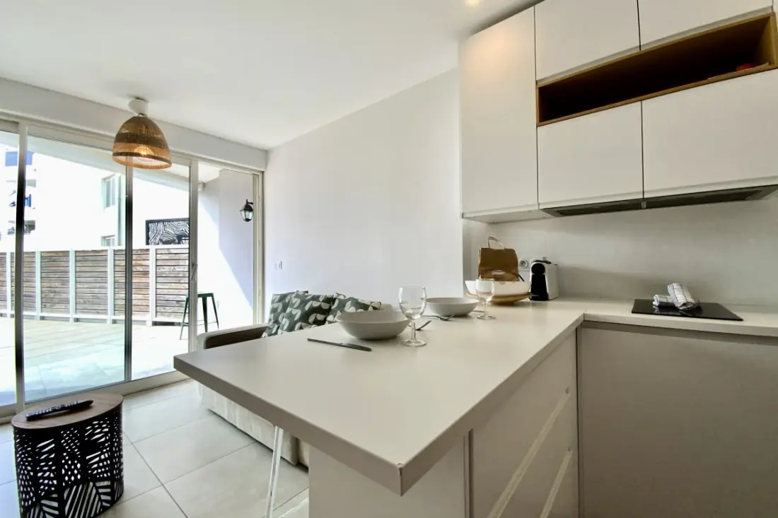 Residence Terrace Sunny: Apartman 1 hálószoba 1 Cabin Sea Terrace