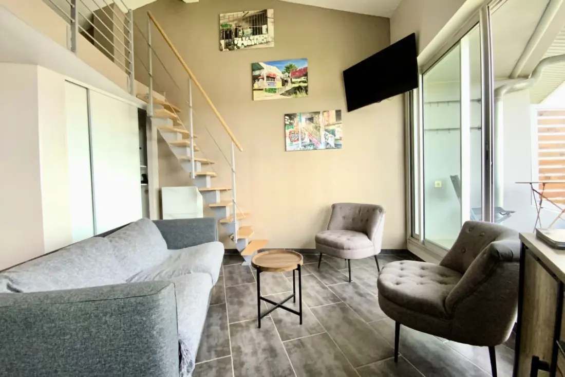 Residence Quietness Blue – Duplex Sea View Access Beach Le Grau-du-roi
