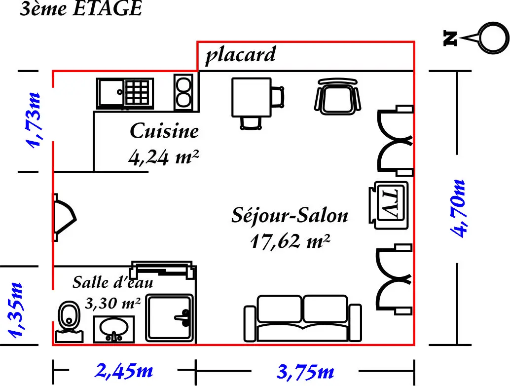 Gîte de France Gîtes de france® - a zöld fül 3 fül