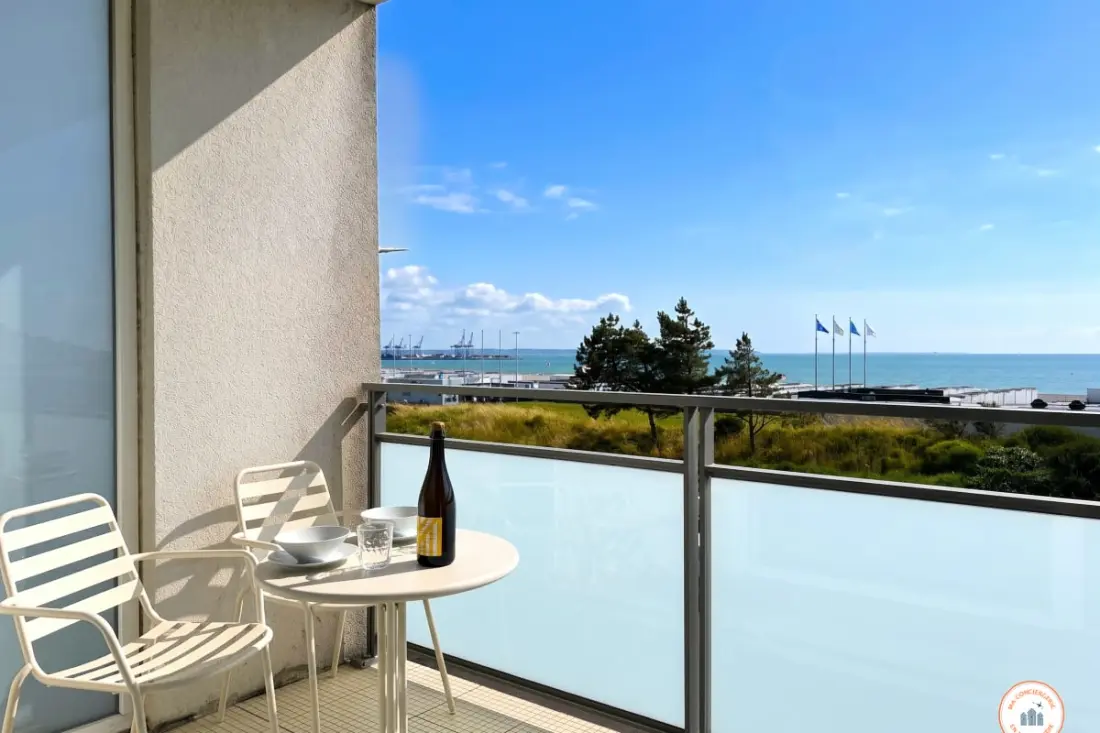 A francia Riviéra - Sea View, Terrace & Parking