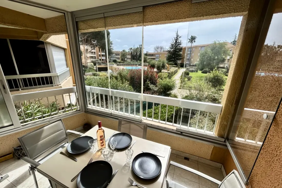 Apartman T2 Au Lavandou - Pool, Parkolás és közeli strand