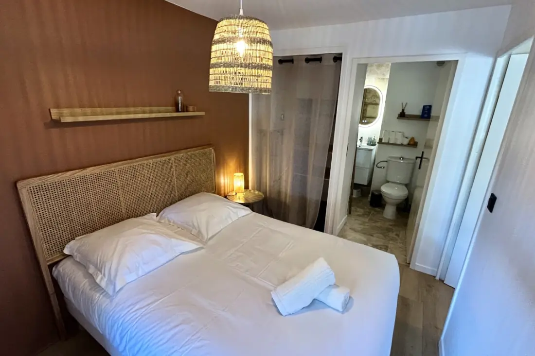 Residence Charmerende T2 aircondition med terrasse og parkering 600 M De La Plage