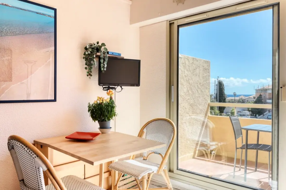 Residence Duplex 31 Csillagok★ T3, Terrace 18m2 Sea Nézet: Near Beach