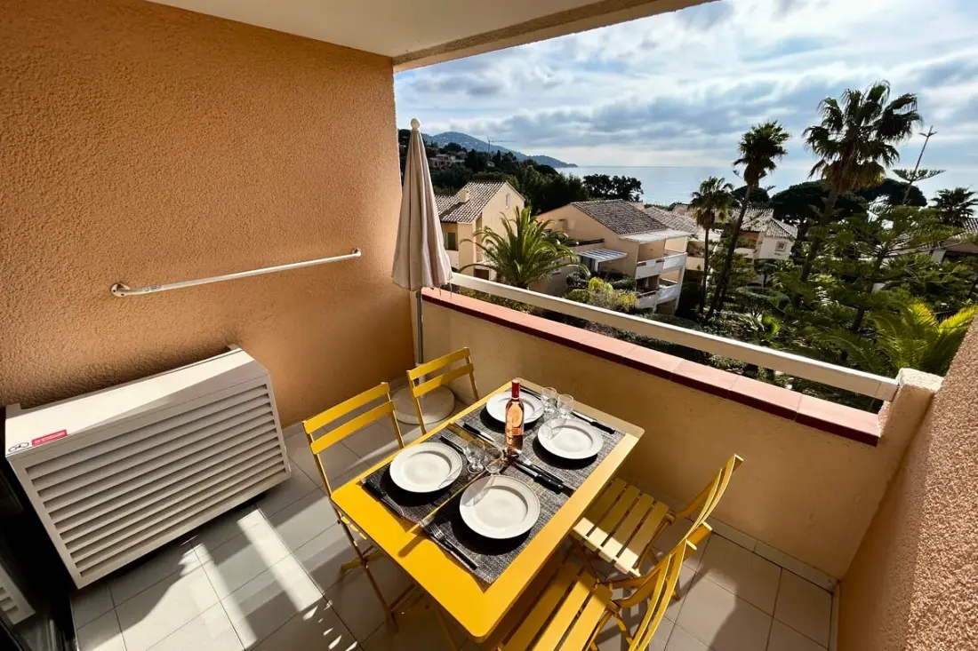Residence L’anse De Pramousquier, T2 View Sea! Beachside