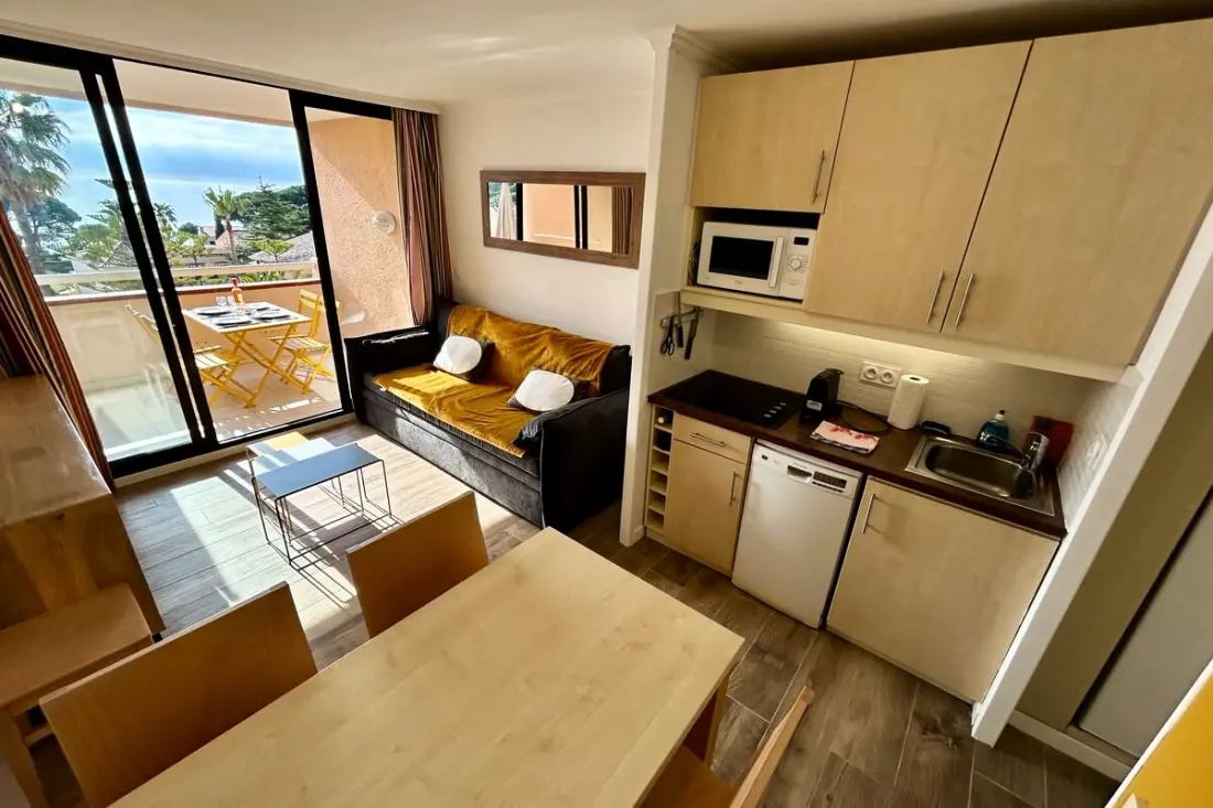 Residence L’anse De Pramousquier, T2 View Sea! Beachside
